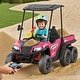 preview thumbnail 3 of 37, EROMMY 24V 2-Seater Ride-On Dump Truck with Remote Control, 4WD, Music & Auto Dump Bed.