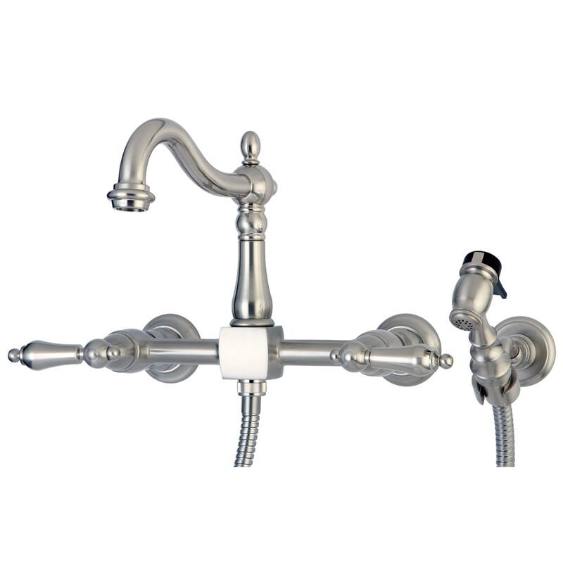 Kingston Brass Heritage Kitchen Faucet - Includes Sidespray