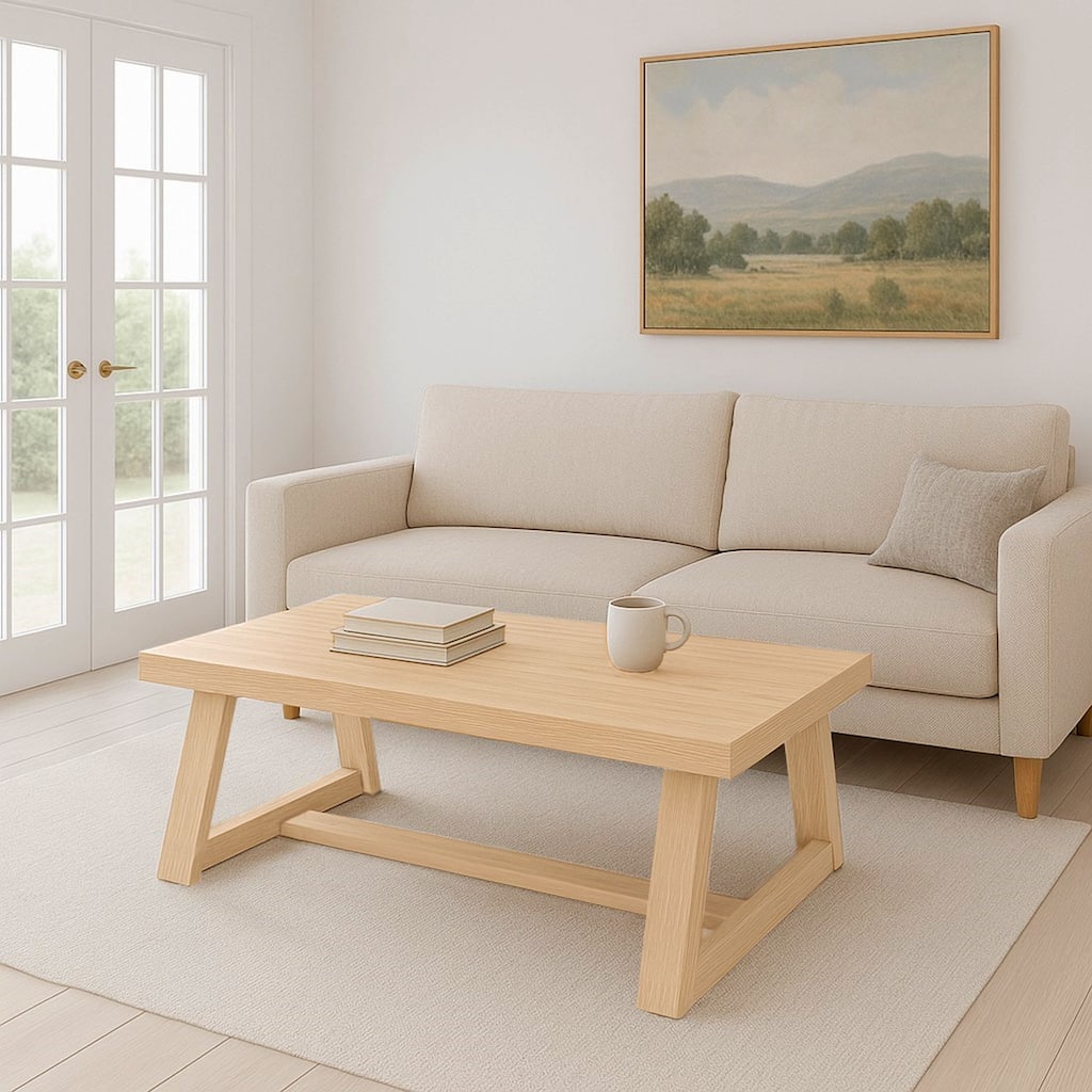 Now Furniture Classic Rectangular Coffee Table - 54"
