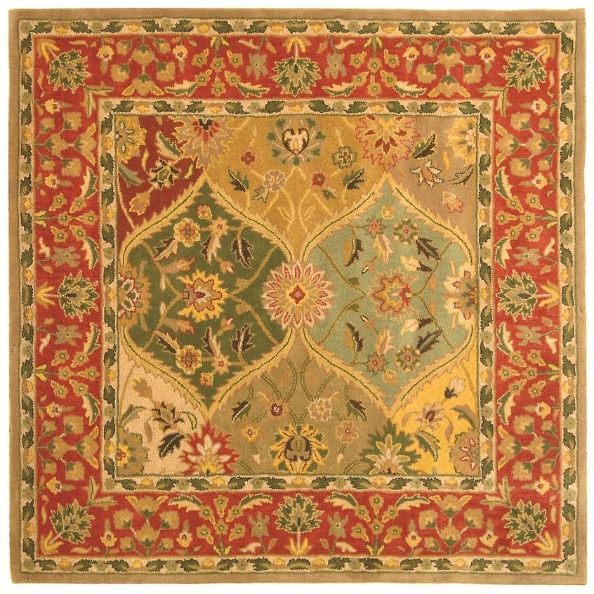 SAFAVIEH Handmade Heritage Roselyne Traditional Oriental Wool Rug
