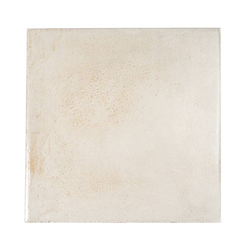 Cadence 8x8 Warm Ivory Porcelain Square Motif Wall and Floor Tile (12.49 sq ft/case) - 29 Pack