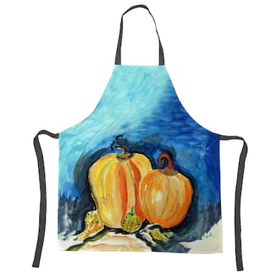 Two Pumpkins Apron - 24x28