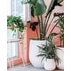 preview thumbnail 15 of 28, DreamPatio La Mirada 1-piece Fiberstone Tapered Planter for Indoor/Outdoor
