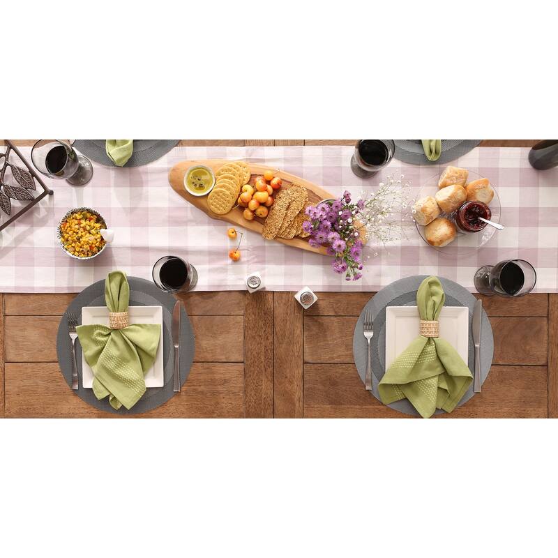 Design Imports Silver Doubleframe Kitchen Placemat Set (Set of 6)