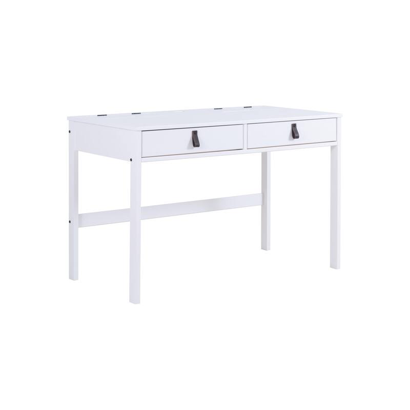 Copper Grove Rivne Modern Sturdy Home Office Wood Desk with Drawers and Compartments