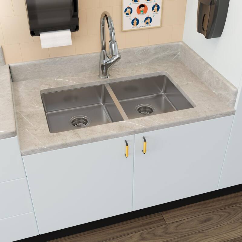 PROFLO PFDM2B3322551 Sault 33" ADA Compliant Drop In Double Basin