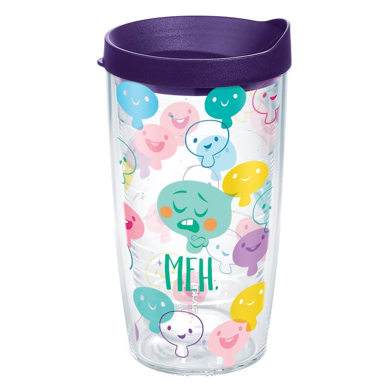Tervis Disney Pixar Soul Meh Made in USA Double Walled Insulated Travel Tumbler, Classic - 16oz - 16oz