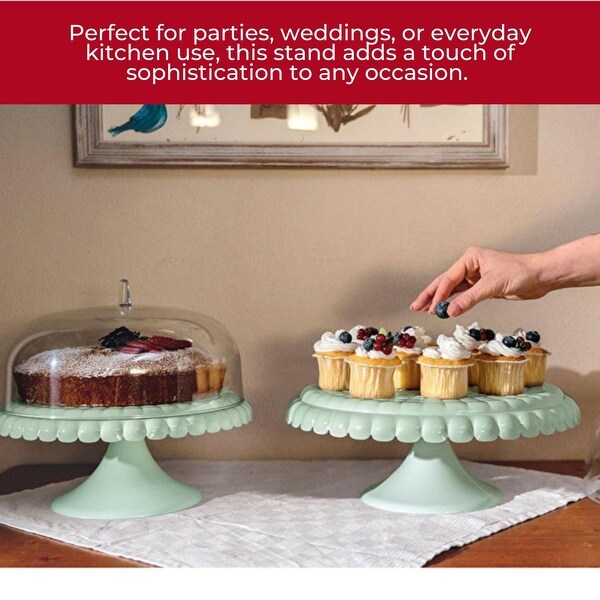 Guzzini Tiffany Cake Stand with Dome - Bed Bath & Beyond - 40841949