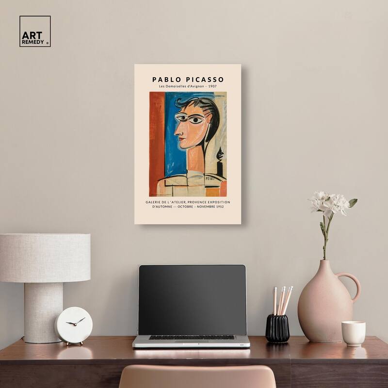 Avignon Woman's Canvas by Art Remedy, Gallery Wrapped