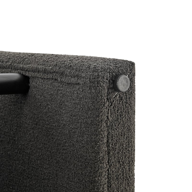 NPD Furniture Jovanka Boucle Fabric Counter Stool
