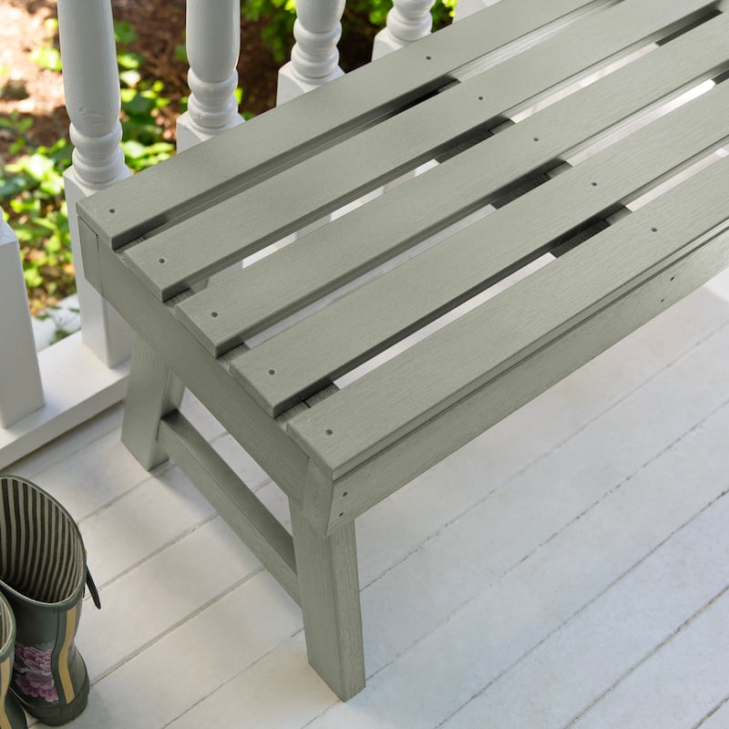 HIGHWOOD Weatherly 4-foot Eco-friendly Synthetic Wood Picnic Bench