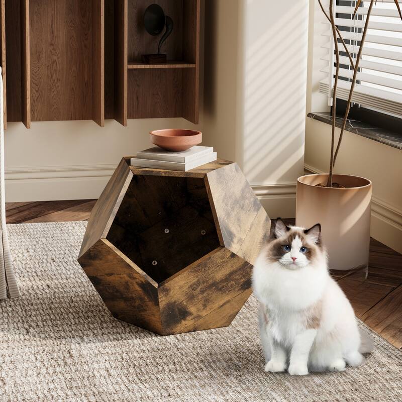 Modern Pet Cat Litter, Sofa Side Table, Planter MDF Multifunctional Furniture