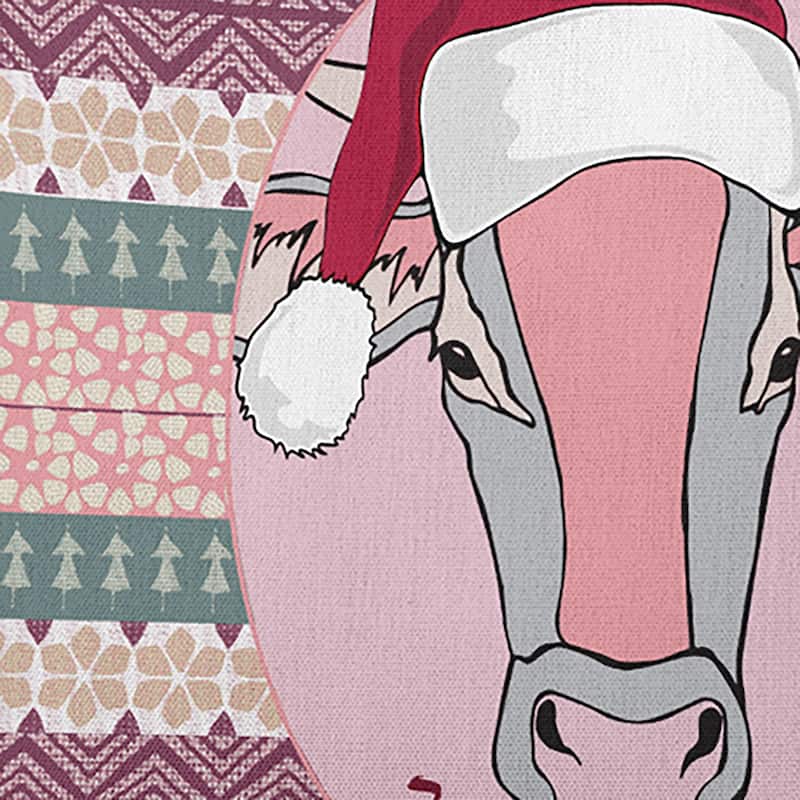 Mooy Christmas Indoor/Outdoor Throw Pillow