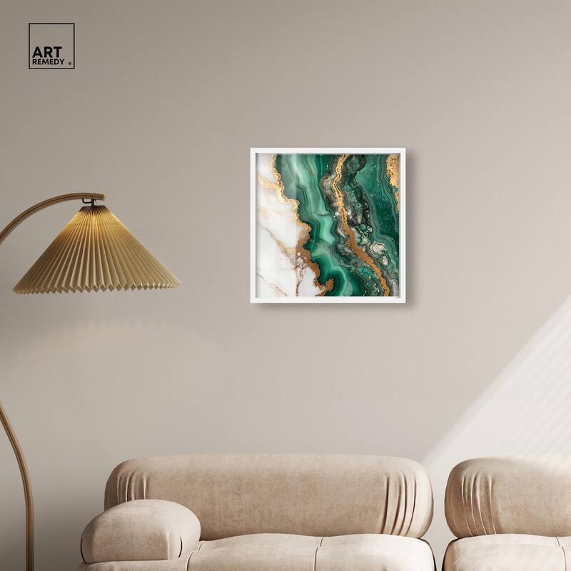 Malachite Majesty Shadowbox by Art Remedy