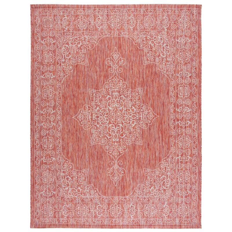 SAFAVIEH Courtyard Maralyn Indoor/ Outdoor Waterproof Patio Backyard Rug