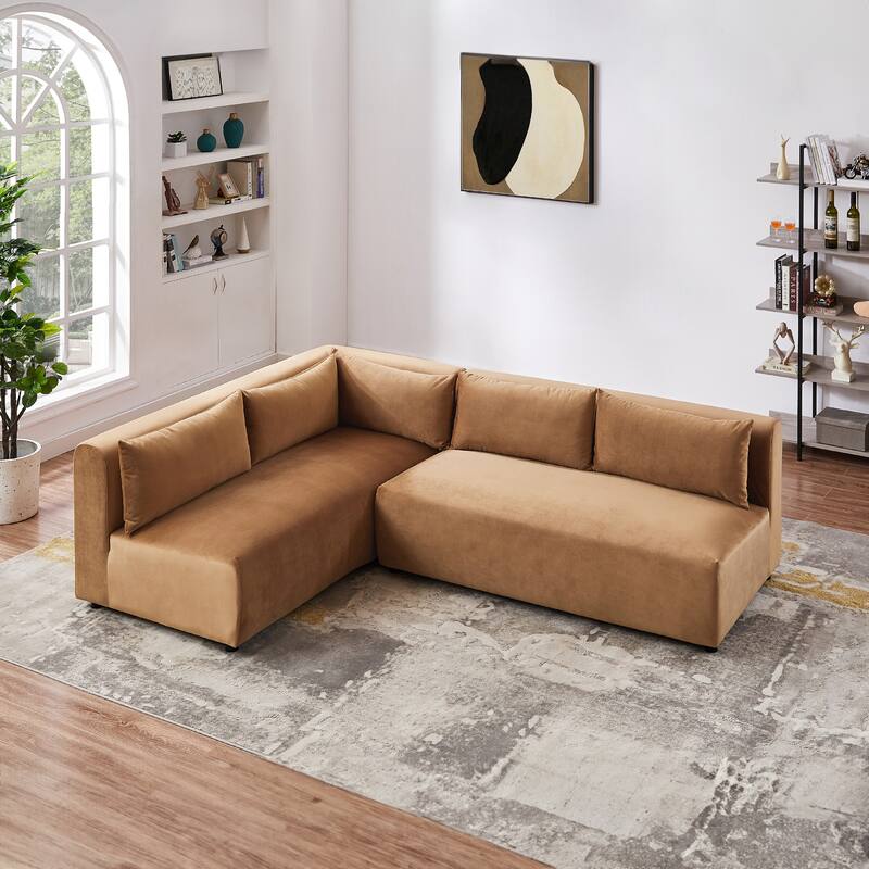 Alabama Mid-Century Modern Modular Sectional Sofa