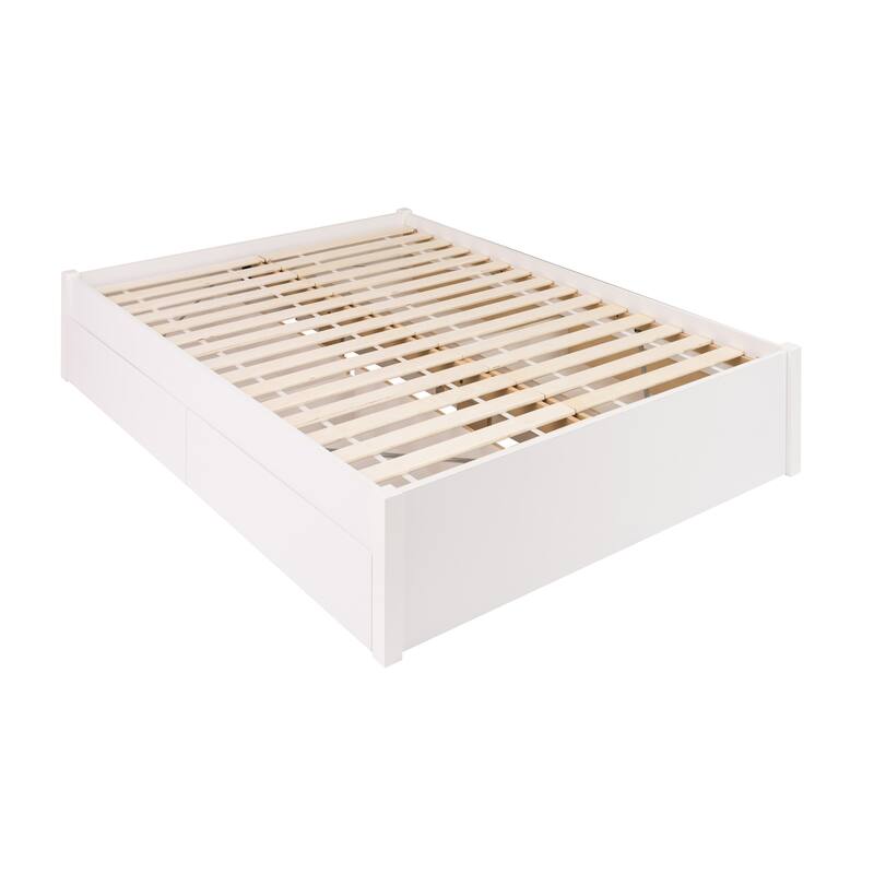 Prepac Queen Select 4-post Platform Bed with Optional Drawers