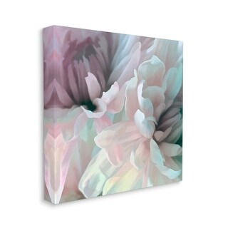 Stupell Pink Floral Petal Study Blush Tone Flowers Canvas Wall Art ...