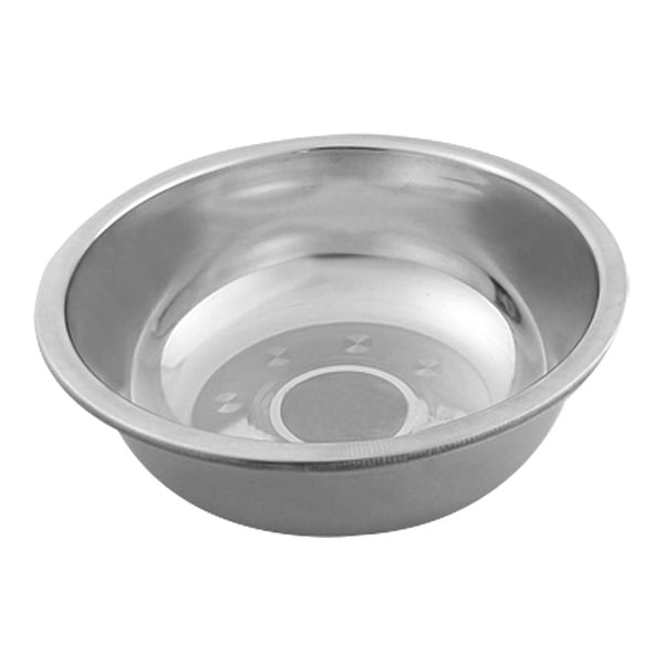Unique Bargains Silver Tone 6cm Depth Stainless Steel Supper Bowl
