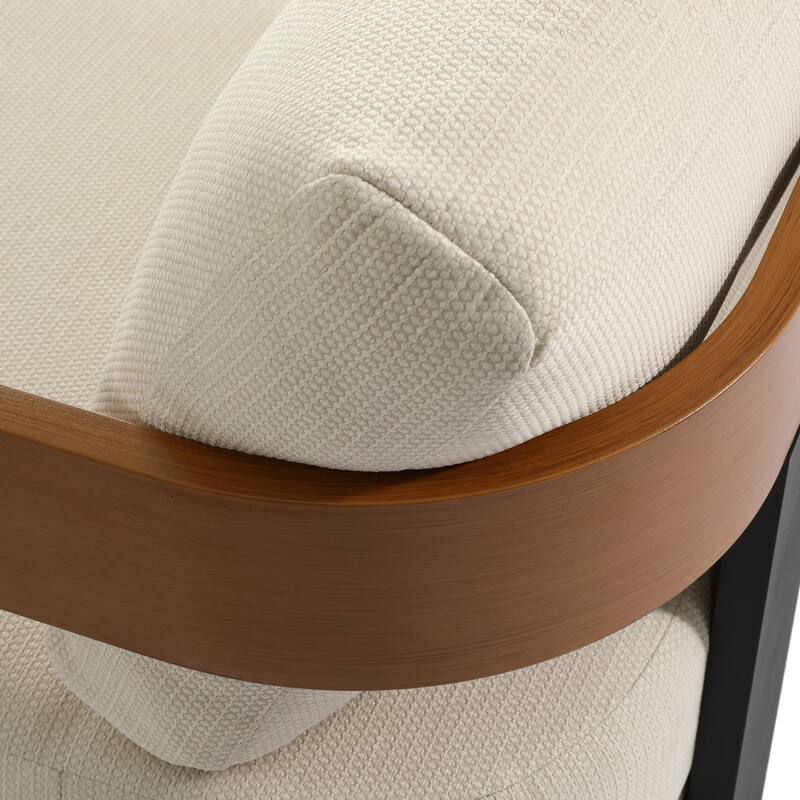 50.39'' Wide Outdoor Patio Sofa With Cushions