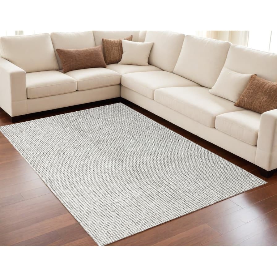 Cuqo Hand Tufted Modern Area Rug By HomeRoots
