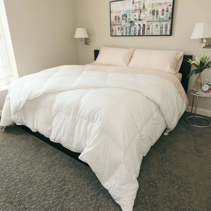 Colossal King Oversized Down Alternative Baffle Box Comforter (10' x 10') World's Biggest