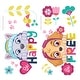 preview thumbnail 2 of 1, Gold Paw Patrol Skye & Everest Be Happy Quote Wall Decals by RoomMates