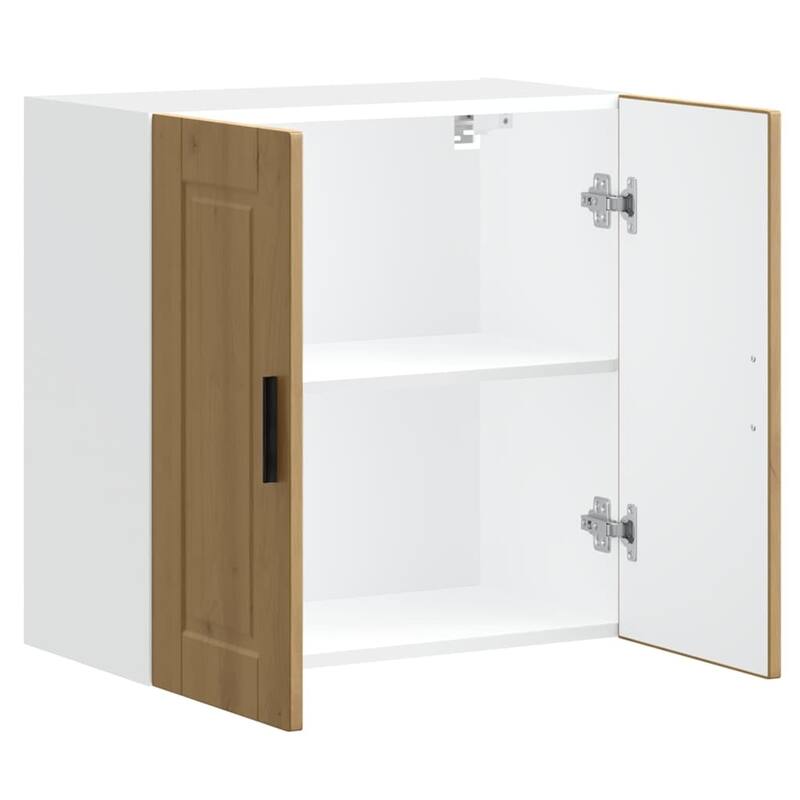 vidaXL Kitchen Wall Cabinet Artisan Oak Engineered Wood Medium - 12.2 x 23.6 x 23.6