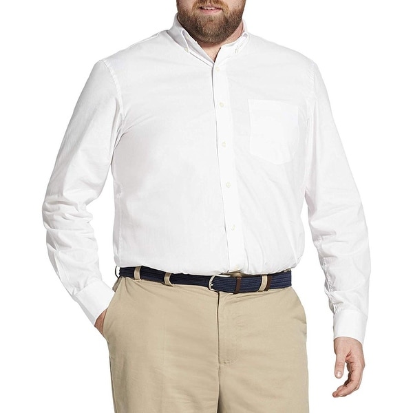 4xlt white dress shirts