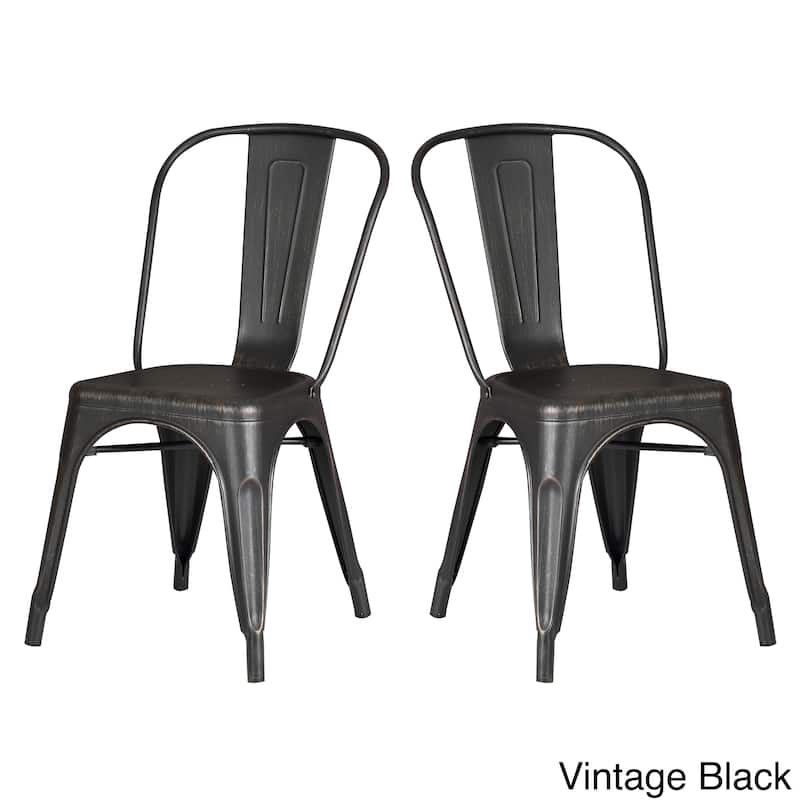 Modern Metal Dining Room Kitchen Bar Chair Set