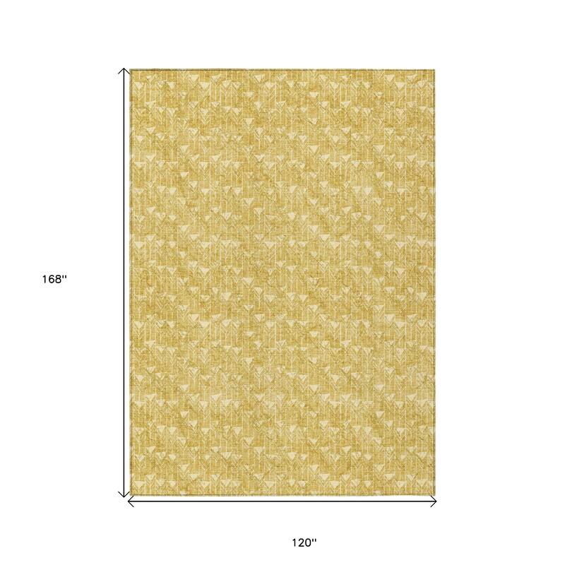 Beve Sleek Geometric Weather Resistant Classic Meets Modern Outdoor Rug