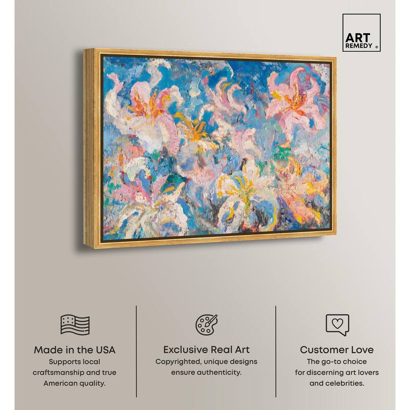 Pastel Riot I Canvas by Art Remedy