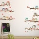 preview thumbnail 1 of 3, Walplus Owl Learning Numbering Wall Sticker DIY Nursery Decor Decal