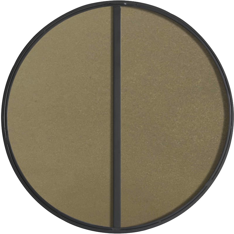 Elegant Lighting Eternity 24" Diameter Circular Metal Framed Wall