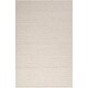 preview thumbnail 19 of 18, Hand-woven Warsaw Wool Area Rug Ivory - 3' 3" x 5' 3"
