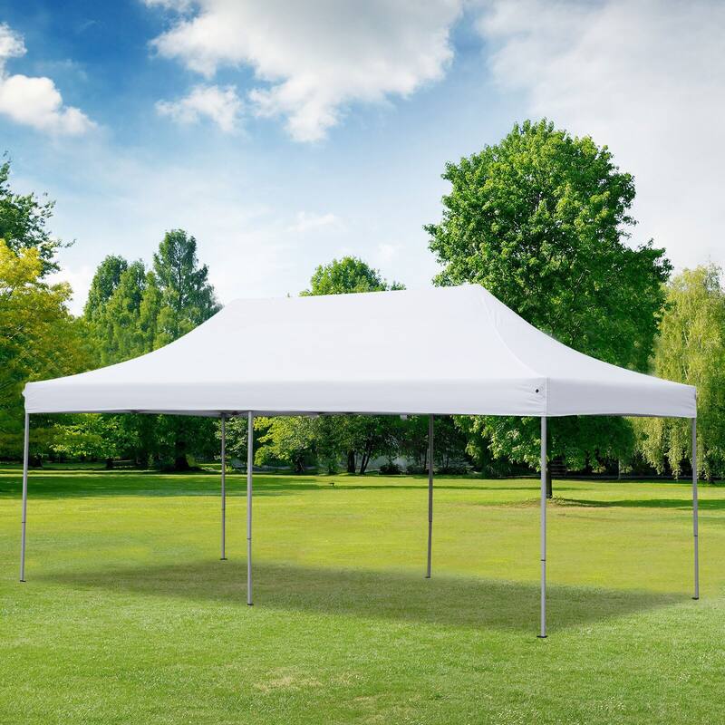 Ainfox 10ft x 20ft Outdoor Gazebo Pop up Canopy Tent Heavy Duty Instant Shelters