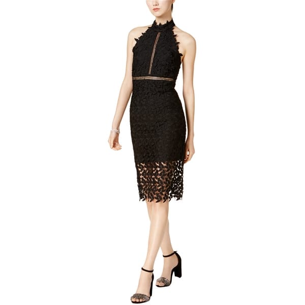 Bardot Womens Lace Sheath Dress - Bed Bath & Beyond - 41851389