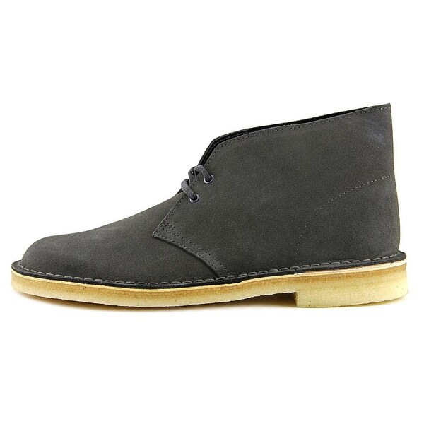 clarks black suede desert boots mens
