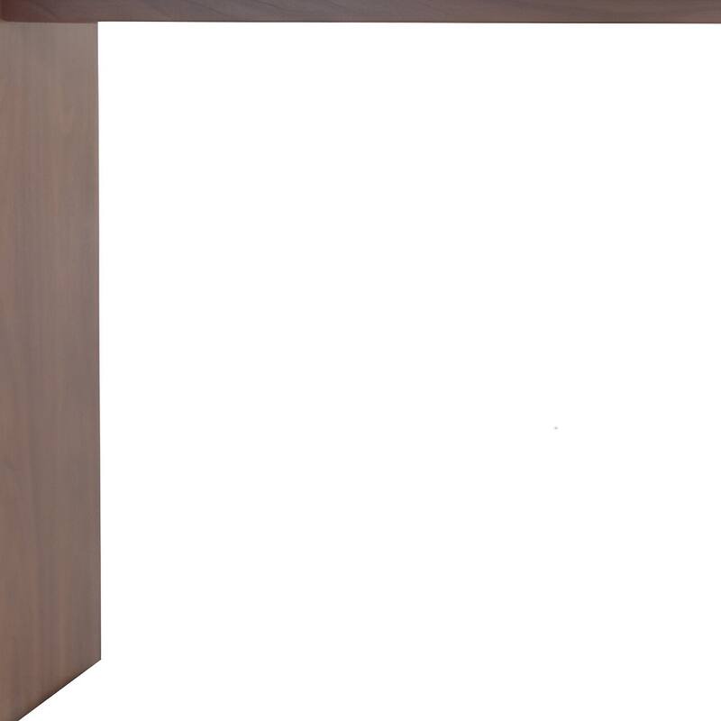 HomeRoots 60" Brown Wood Rectangular Bar Height Bar Table - 60 in. x 40 in. x 18 in.