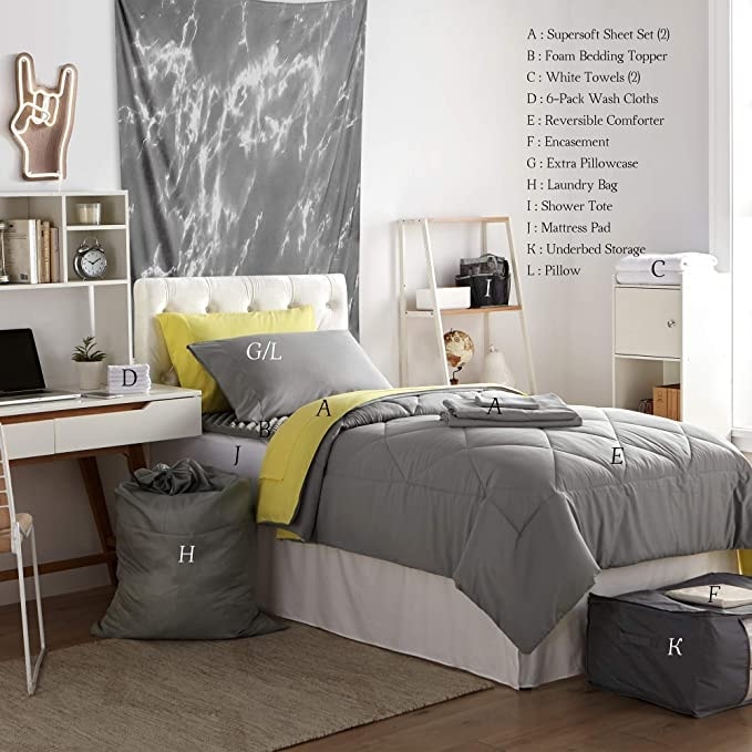 Twin xl top bedroom set