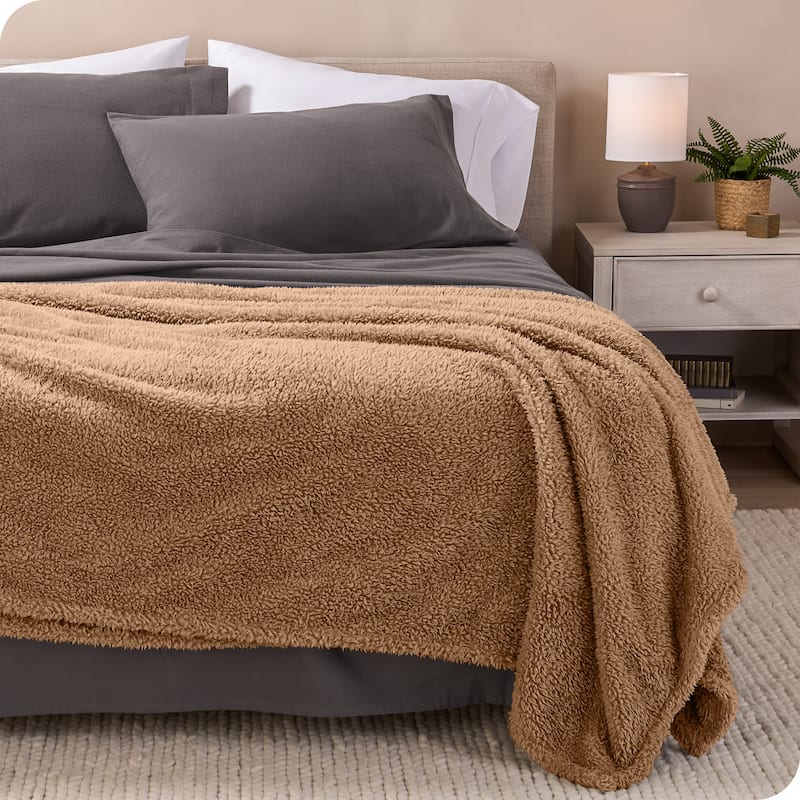 Faux Shearling Blanket