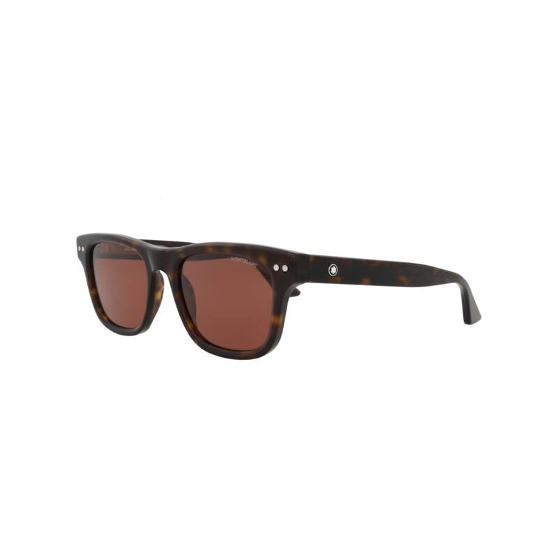 Montblanc Square-Frame Recycled Acetate Sunglasses
