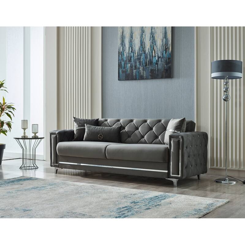 Bahreyn 4-Pieces Comfortable Sleeper Modern Two Sofa Two Chair Living Room Set