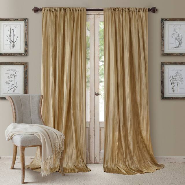Elrene Athena Rod Pocket Curtain Panel Set of 3