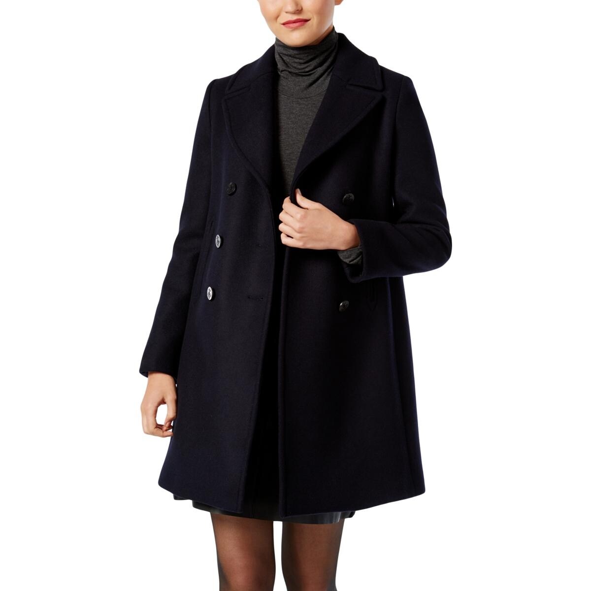 Shop Weekend Maxmara Womens Operoso Wool Coat Winter Peacoat 8