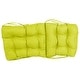 preview thumbnail 9 of 61, Multi-section Tufted Outdoor Seat/Back Chair Cushion (Multiple Sizes)