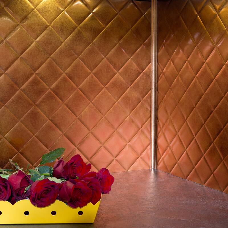 FASÄDE Quilted Decorative Vinyl Backsplash Panel