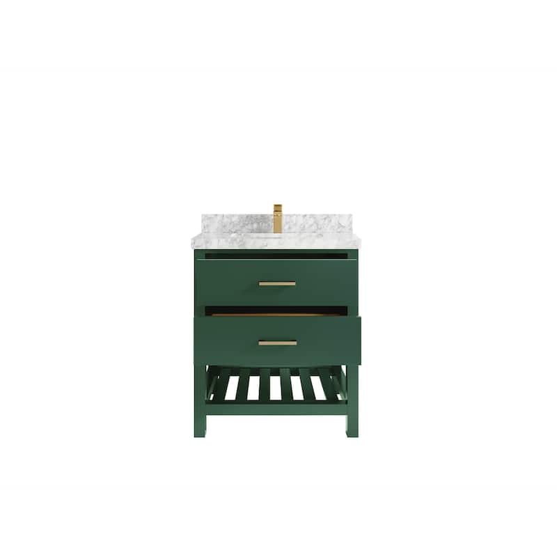 Willow Collections 30 in. W x 22 in. D Parker Single Sink Bathroom Vanity with Countertop