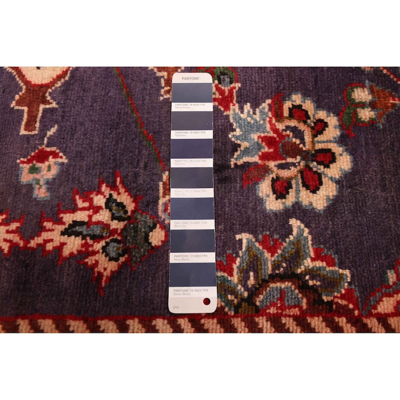 ECARPETGALLERY Hand-knotted Andelz Navy Wool Rug - 5'3 x 6'6