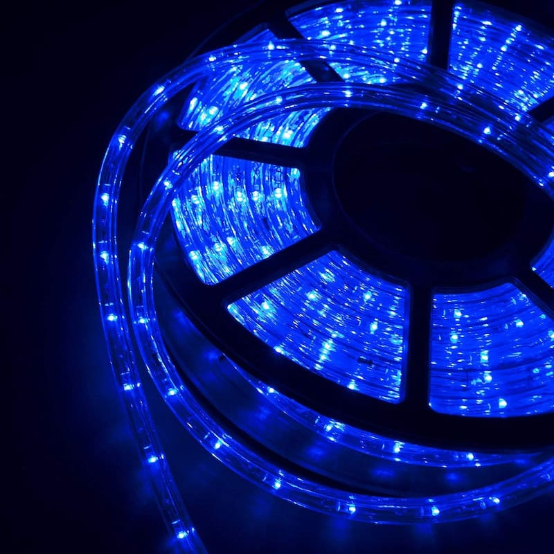 Ainfox 50/100ft LED Rope Light Outdoor Christmas Decorative Party Lighting